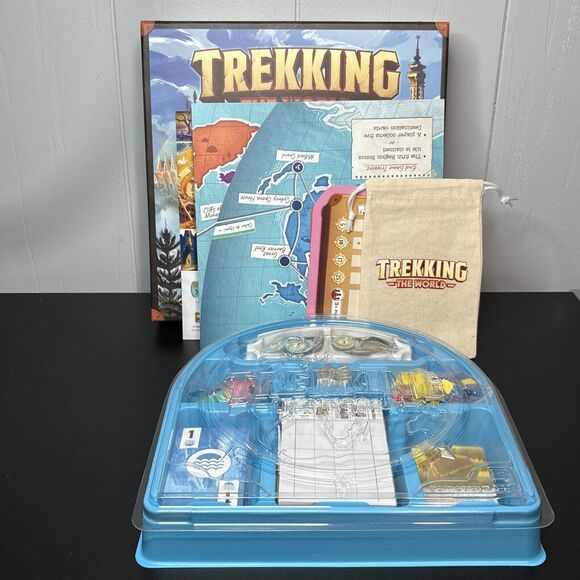 Trekking The World: The Board Game Underdog Board Games Complete EUC - Picture 3 of 12